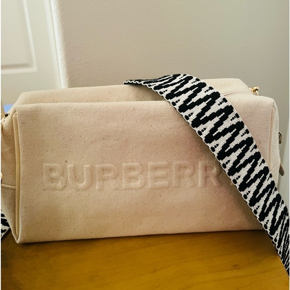 Burberry pouch to crossbody bag